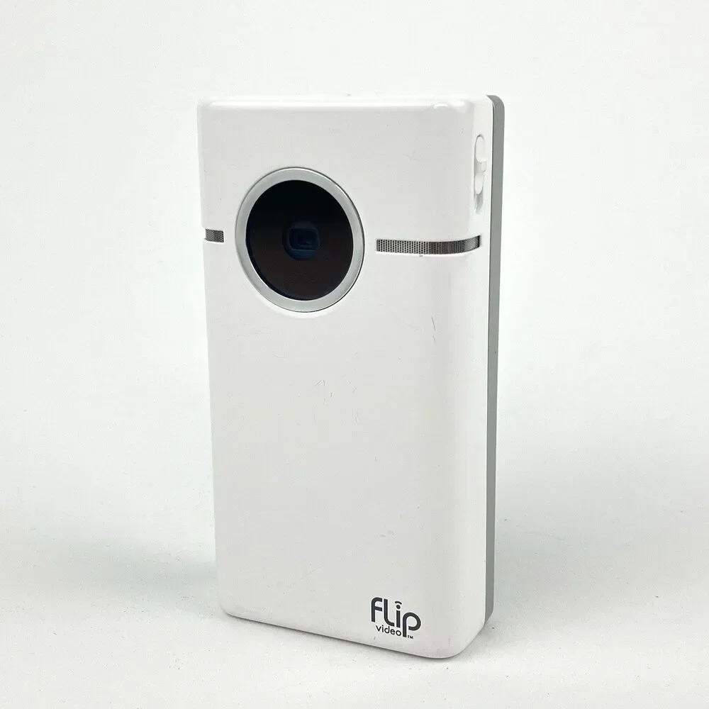 Flip Video Slide HD Video Camera Camcorder 2010 /w Bag | Defective FOR PARTS